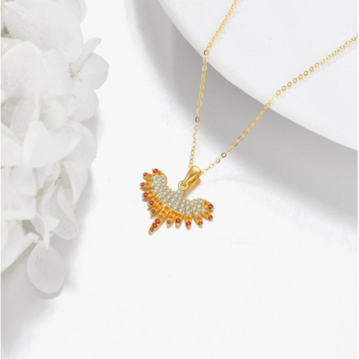 Női nyaklánc gyémántokkal kirakott bojtokkal, ötvözet, retró dizájn, 50cm