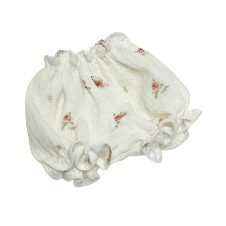 Pufuleti din muselina pentru papusa Miniland 21cm si trandafiri Paola Reina Amigas