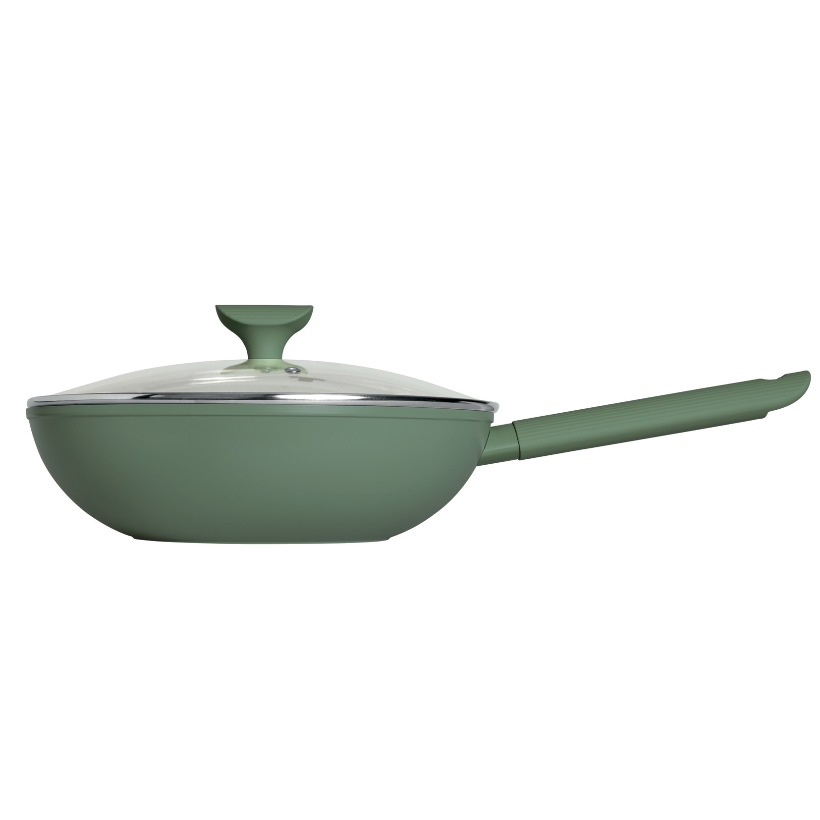 Tigaie wok cu capac Fest Balance, antiaderenta, invelis ceramic, 28 cm