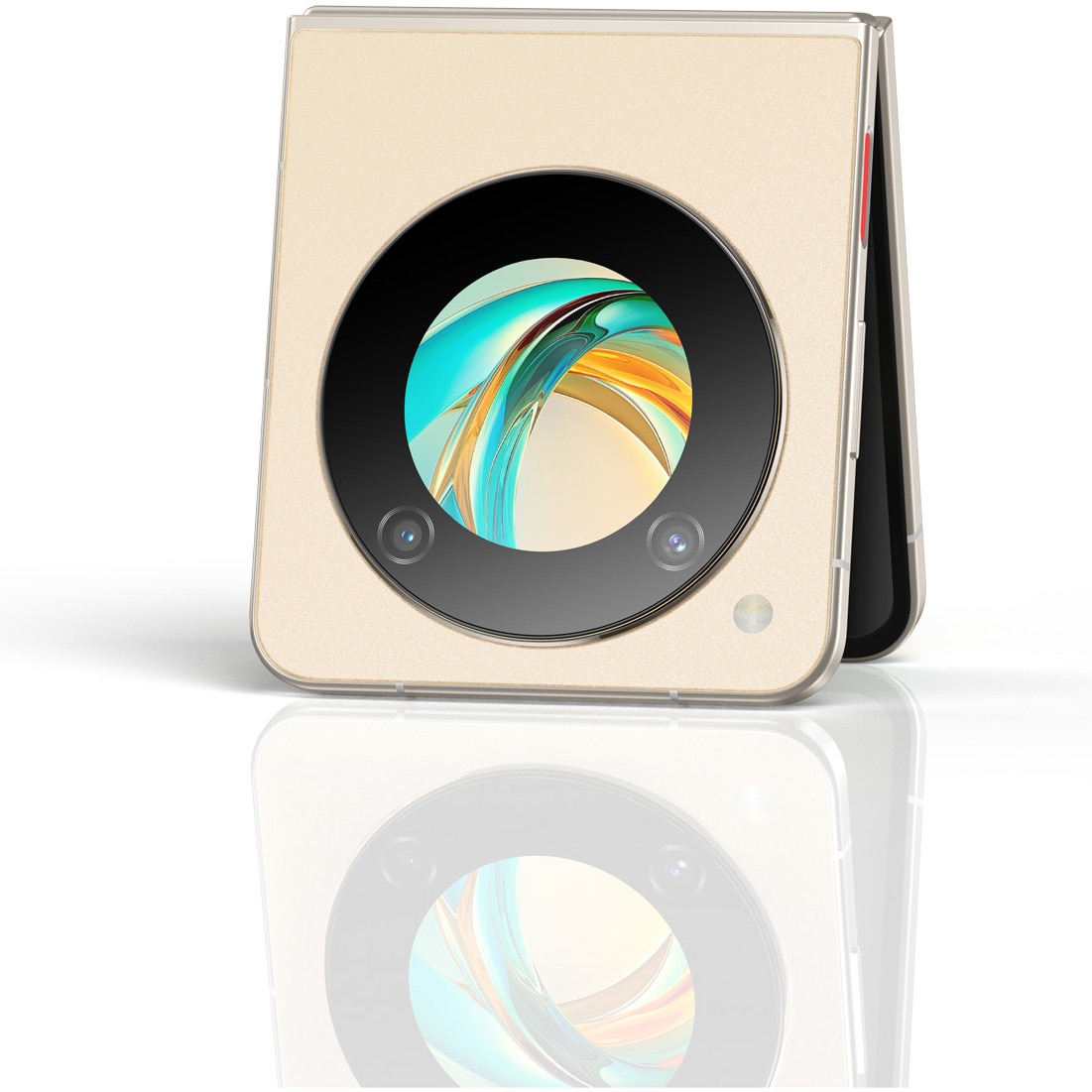 Telefon mobil ZTE nubia FLIP, Dual SIM, 8GB RAM, 256GB, 5G, Gold