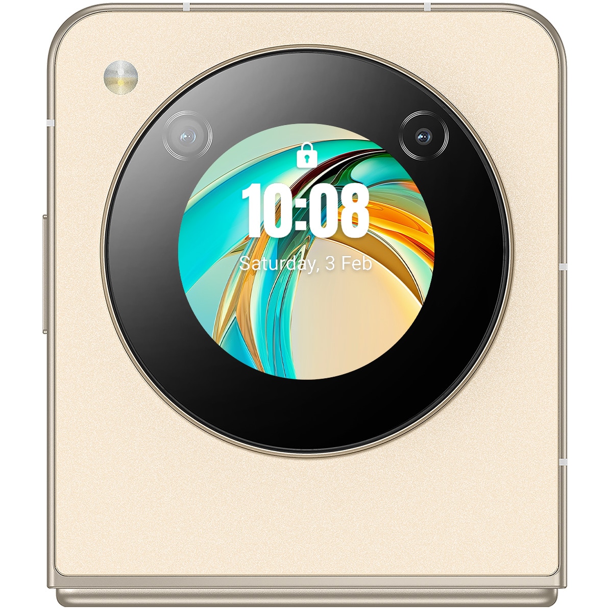 Telefon mobil ZTE nubia FLIP, Dual SIM, 8GB RAM, 256GB, 5G, Gold