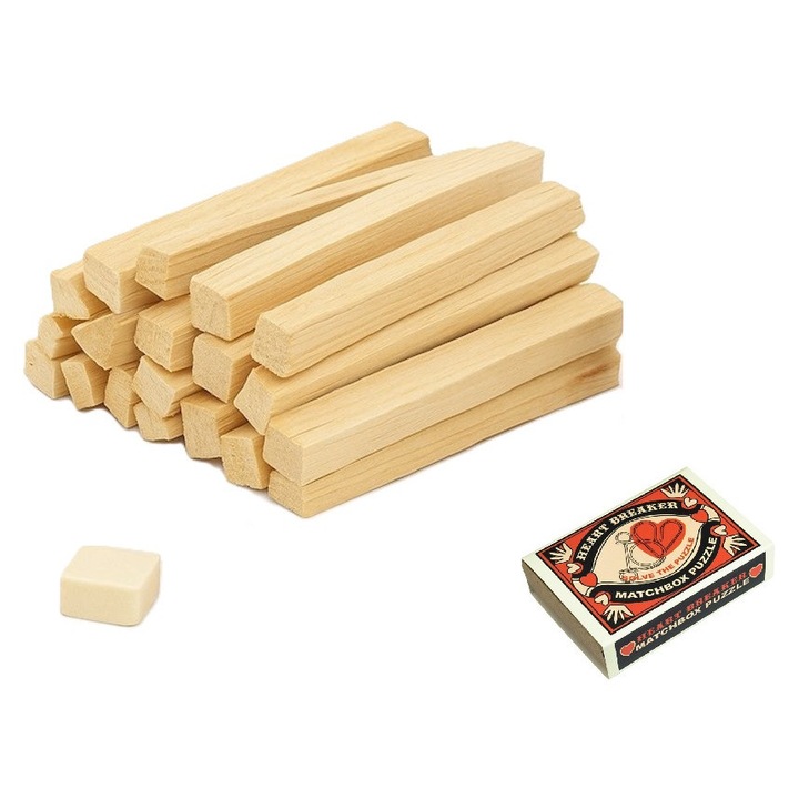 Kit pentru aprindere gratar, lemne uscate 2.0 kg, chibrit, pastila aprins focul in cutie carton