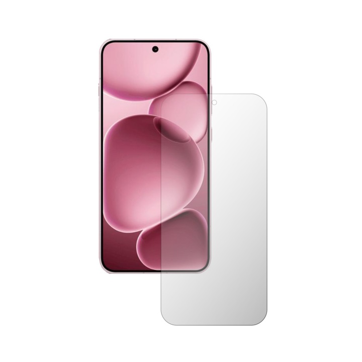 iSkinz Саморегенериращ се протектор за екран за Oppo Find X8s - Пълно покритие, Невидим Skinz UHD, Ултра прозрачен силикон с пълно покритие, Цялостно покритие на дисплея, Самозалепващ се и гъвкав