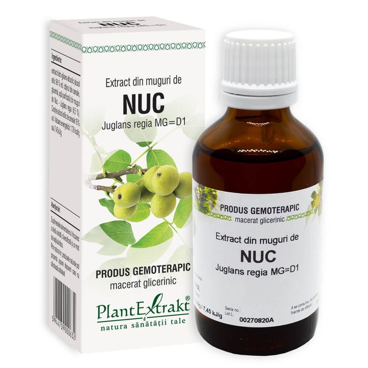 Extract din muguri de Nuc 50 ml Plant Extrakt