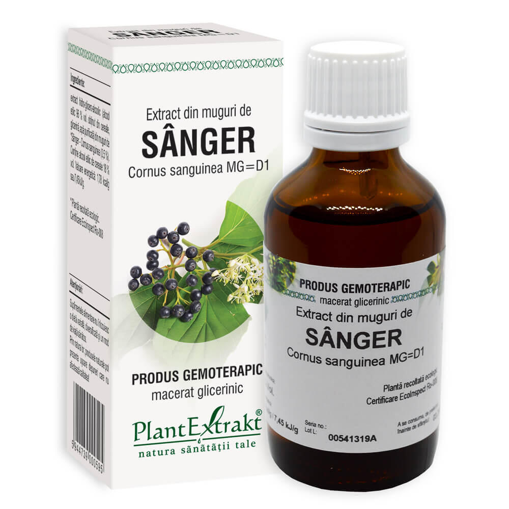 PLANTEXTRAKT, Extract din Muguri de Sanger 50ml