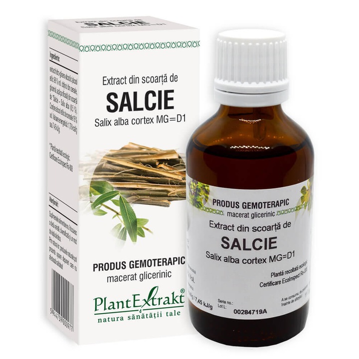 PLANTEXTRAKT, Extract din Scoarta de Salcie 50ml
