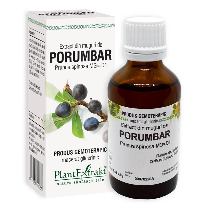 PLANTEXTRAKT, Extract din Muguri de Porumbar 50ml