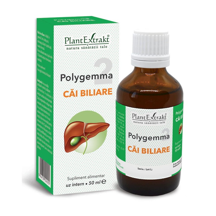 Polygemma nr. 2 - Cai biliare - 50 ml - Plantextrakt
