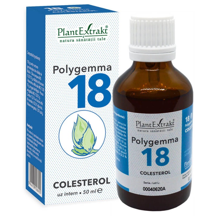 PLANTEXTRAKT, Polygemma 18 (Colesterol) 50ml