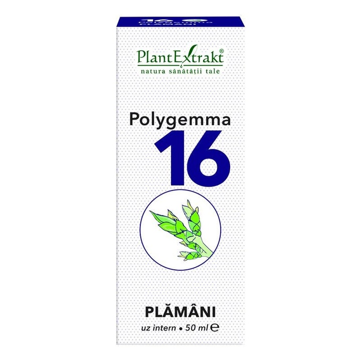Polygemma Nr. 16 - Plamani, Plantextrakt, 50 ml