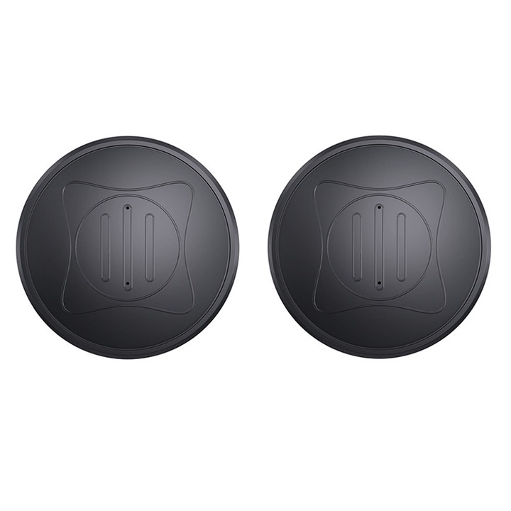 2 darabos mini GPS nyomkövető készlet, Rqiurpn, GPS nyomkövető autók, idősek és gyermekek, állatok helymeghatározásához, fekete