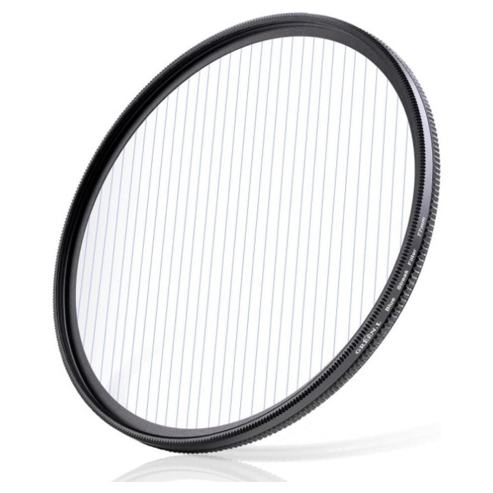 Filtru Efect Culoare 82mm 7artisans Streak Blue Filter