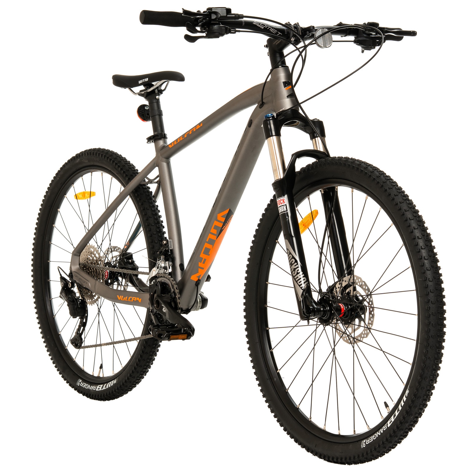 Bicicleta Mtb Devron Vulcan 2.7 - 27.5 Inch, M, Gri - eMAG.ro