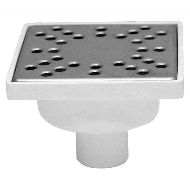 Sifon Pardoseala Patrat SV 100 mm 37 mm 40 mm