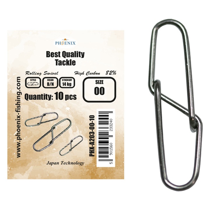 Комплект риболовни щипки, Phoenix, размер #00