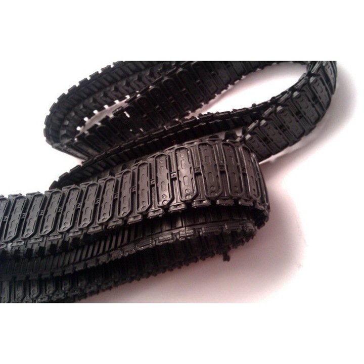 Sine pentru tanc 3808, Heng Long, set 2 bucati, negru, plastic