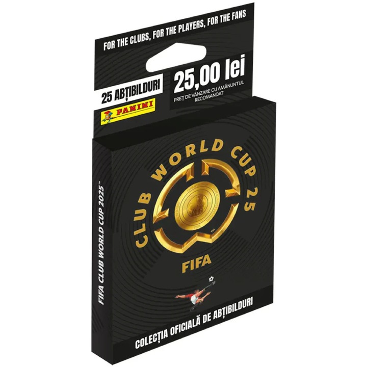 Игра с карти Panini, Комплект стикери, Fifa Club World Cup 2025, Ecoblister, Многоцветен