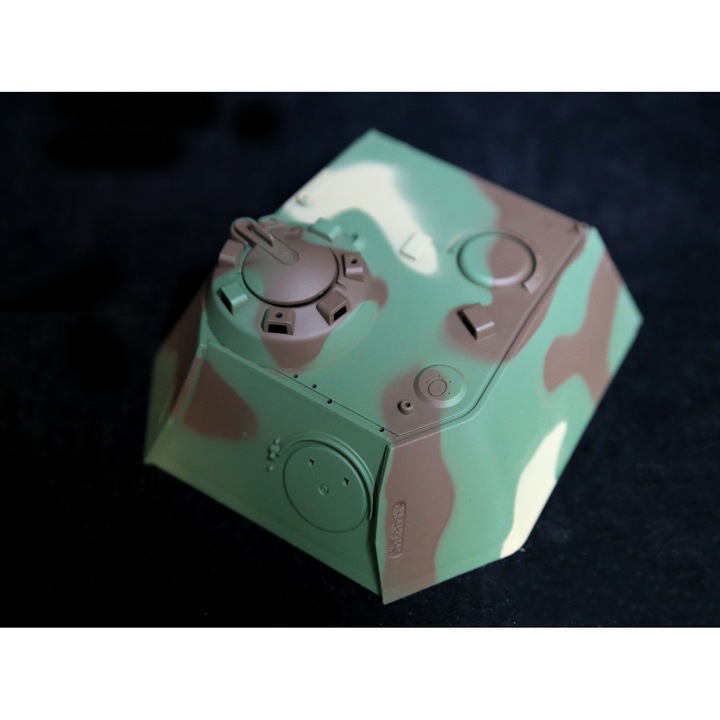 Turn de rezerva pentru tancul German Panther tip G, camuflaj, plastic, set 1 bucata