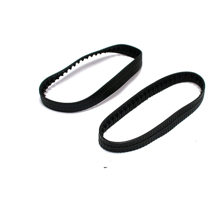 Set de gazienice pentru tanc Tiger, 2 bucati, plastic, negru