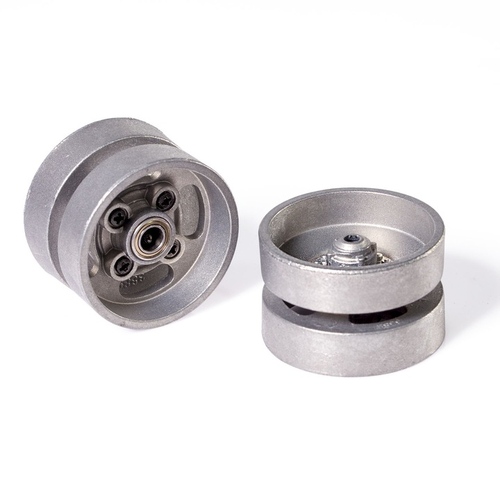 2 db-os feszítőkerék készlet, Leopard 2A6, ezüst