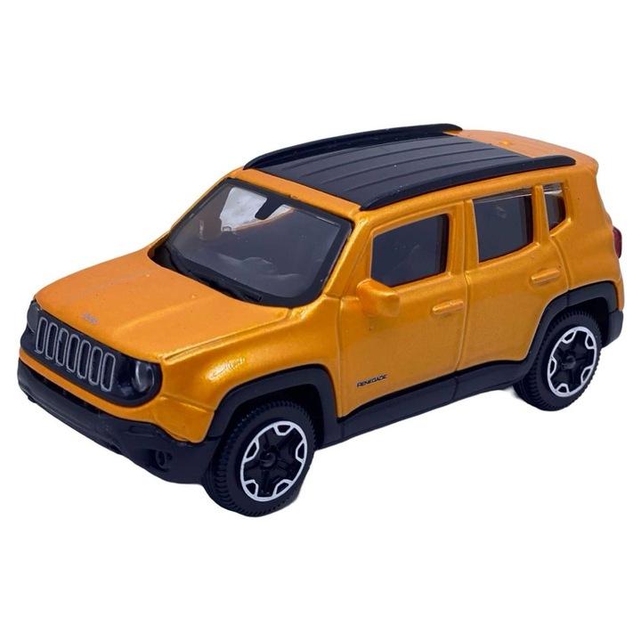 Jeep Renegade modell - Bburago Street Fire 1/43 narancssárga