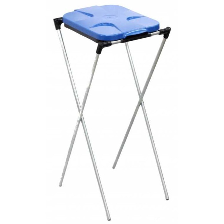 Stand pentru segregarea deseurilor, Drewmet, 1 statie, albastru