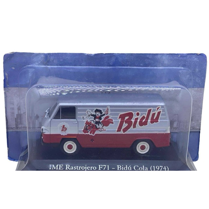 Mcaheta IME Rastrojero F71 - Bidu Cola (1974) ezüst/piros