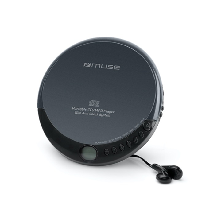 Player CD/MP3 portabil M-900 DM, functie antisoc, fara Bluetooth, fara Wi-Fi