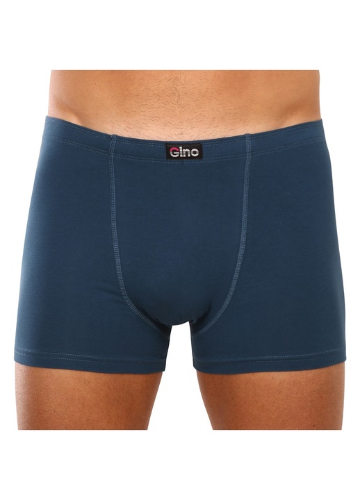 Boxeri barbati Gino 73064, bumbac/elastan, albastru