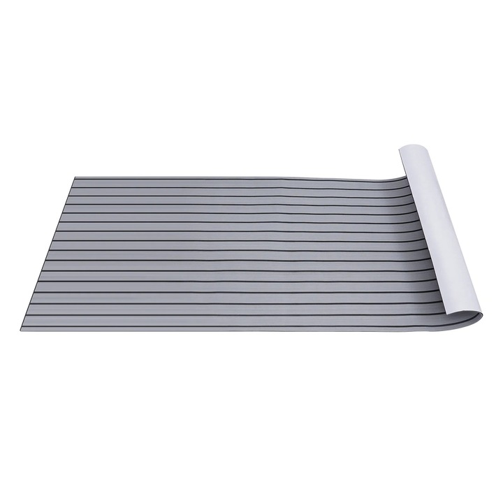 Подложка от EVA пяна, 6 мм, самозалепваща се, сива