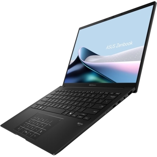Laptop ASUS Zenbook 14, 14" WUXGA Touchscreen, AMD Ryzen™ 7 8840HS pana la 5.1 GHz, 16 GB RAM LPDDR5x, 512 GB SSD, AMD Radeon 780M, Harman Kardon, Windows 11 Home, Jade Black 512 GB