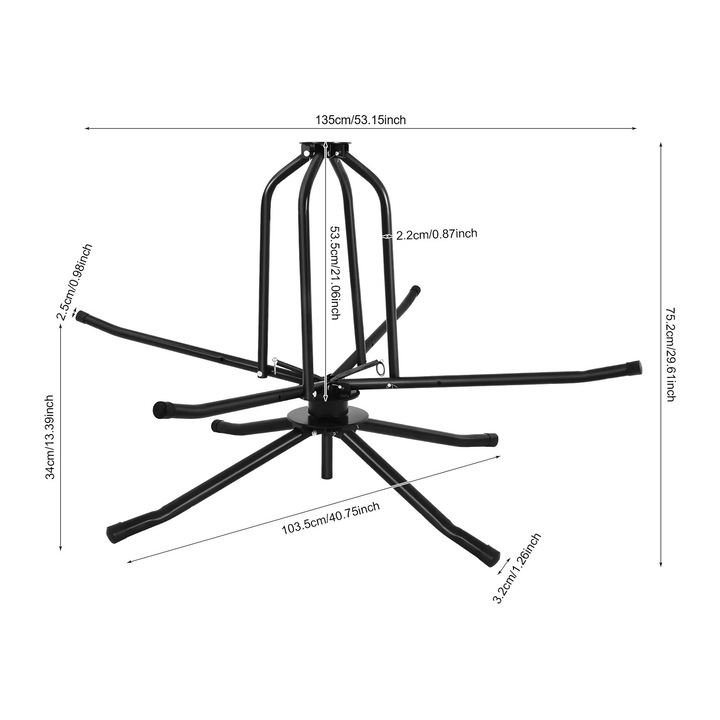 Csőtartó adagolóhoz, Dupla csapágy, Tartós kivitel, Kompakt méret