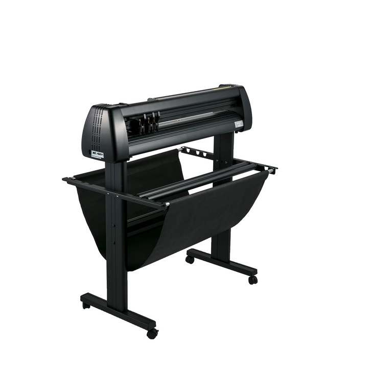 Masina de taiat vinyl 34in, precizie inalta, viteza reglabila, negru, 110x52x106cm