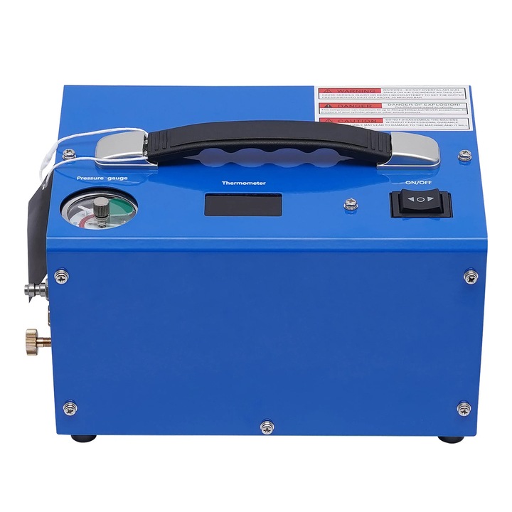 PCP въздушен компресор, максимално налягане 30Mpa, бързо напомпване, 12V, EU
