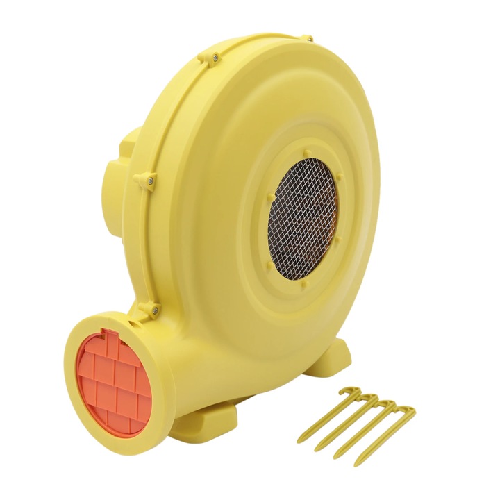 Légfúvó felfújható termékekhez, 950W, sárga, 680m/h, 2200Pa, 44x25,5x41,7cm