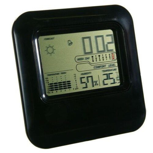 Statie Meteorologica, Indicator umiditate afisaj digital, Calendar, Ceas alarma