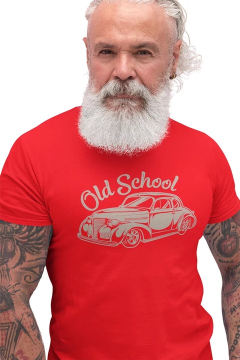 ST00043 Old School, Piros