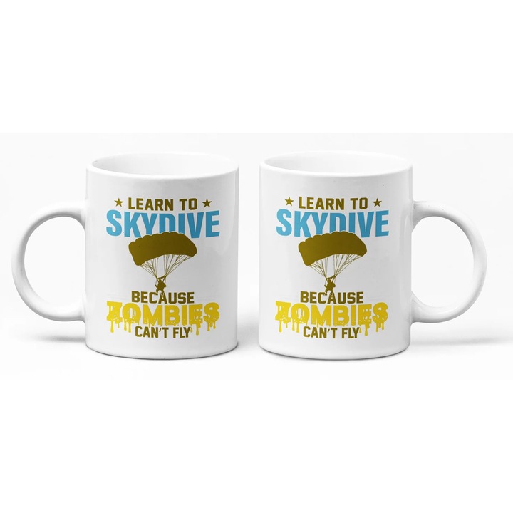 Cana D&B B00018 Sky Dive 300 ml Alba 1 bucata