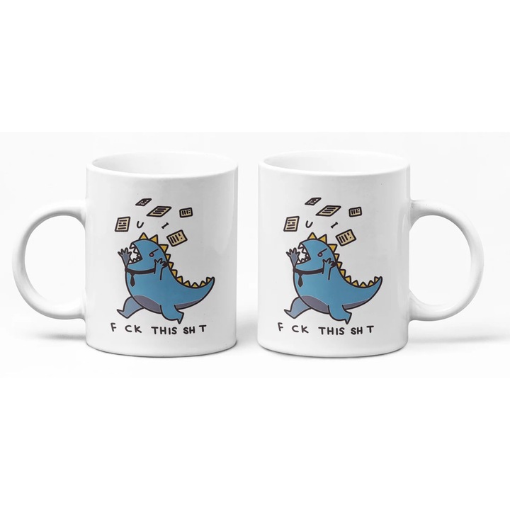 Чаша D&B B00143 F-This-S 300 мл бяла