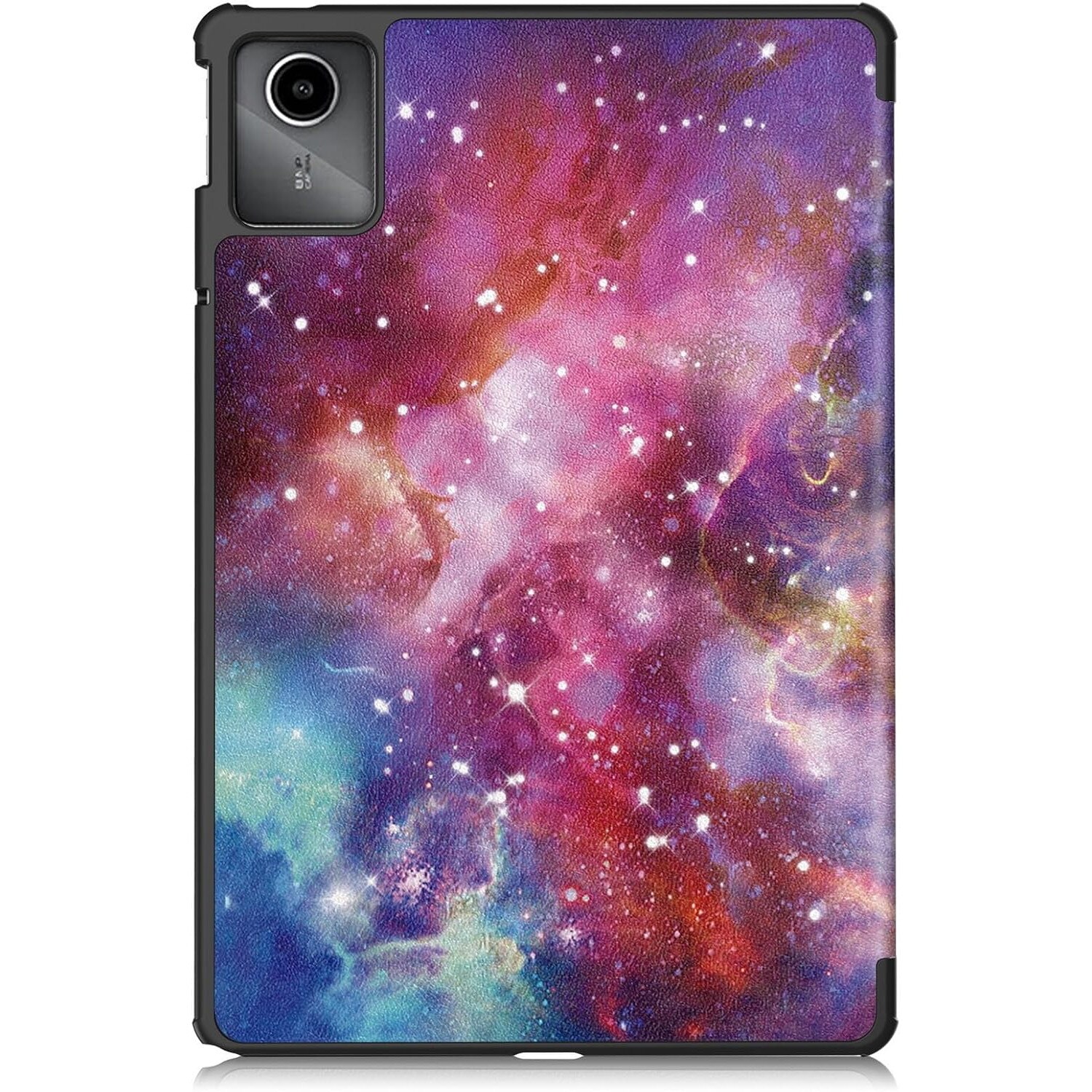 Husa pentru tableta Lenovo Tab M11, piele PU, Folio Slim Stand Tri-Fold Hard Case protejeaza tableta, functie Sleep/Wake, Galaxy