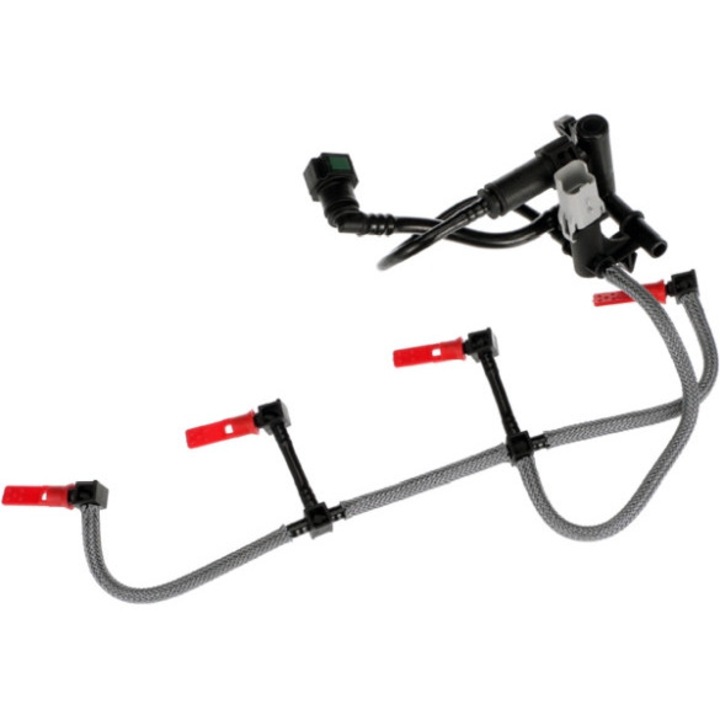 GATES MFL1103 flexibilis üzemanyagvezeték, fekete, műanyag