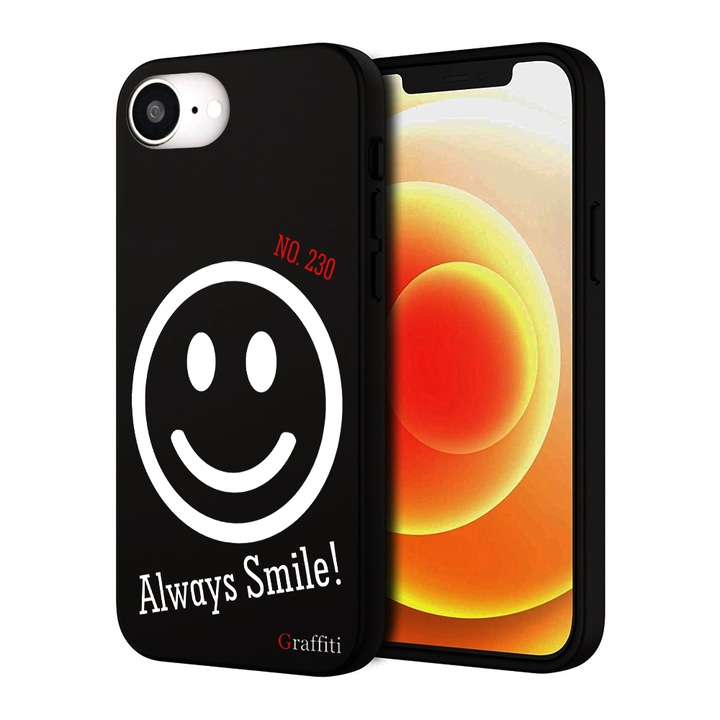 Telefontok iPhone 17e készülékkel kompatibilis - Graffiti No. 230 mintás szilikon tok