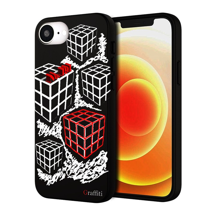 Telefontok iPhone 17e készülékkel kompatibilis - Graffiti No.191 mintás szilikon tok