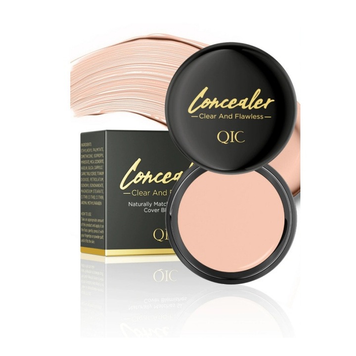 Korrektor, elfedi a tetoválásokat, bőrhibákat és aknés foltokat, magas fedést biztosít, természetes sminkhatású, világos bőrre