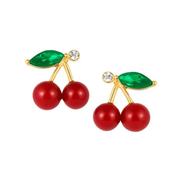 Cercei Cirese cu frunze