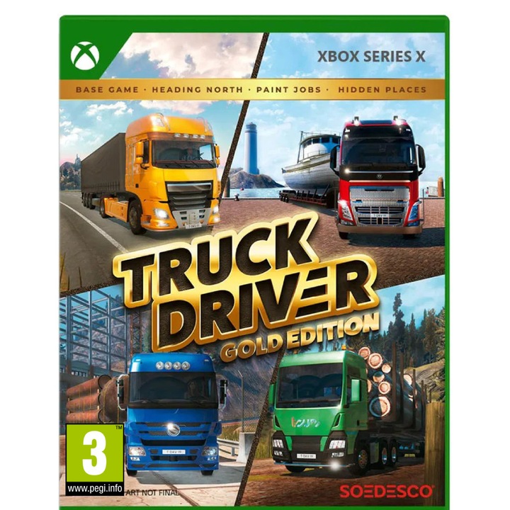 Joc Truck Driver Gold Edition Pentru Xbox Series X