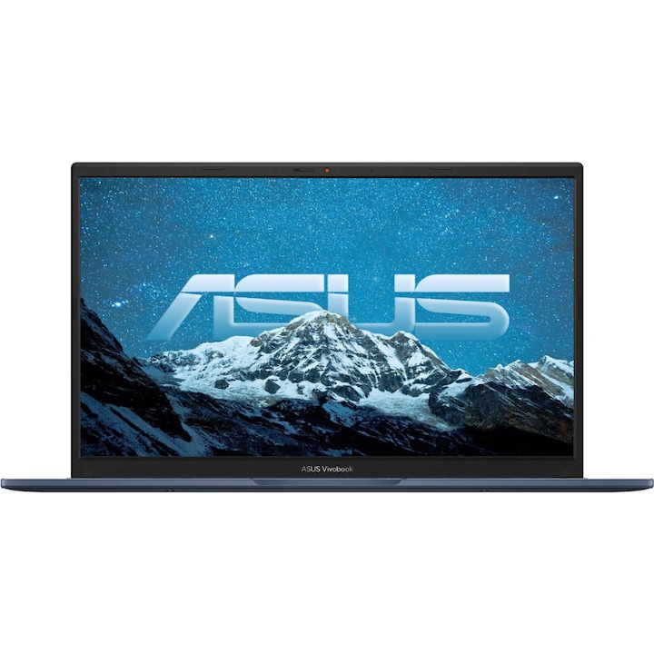 Asus Vivobook X15 Laptop, Intel i5-1335U, 12GB Memória, 512GB SSD, 15.6" FullHD kijelző, Kék, Magyar billentyűzet, Böngésző, Vírusirtó, Windows 11 Pro