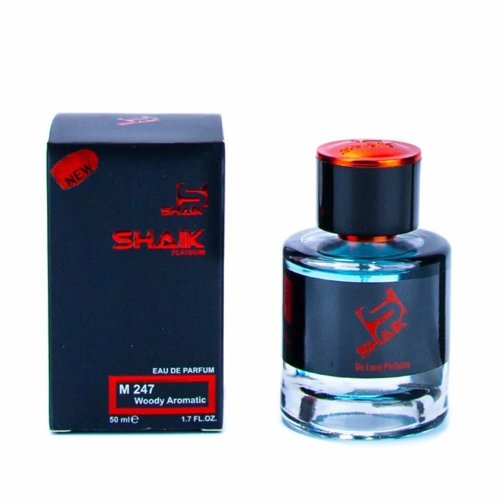 Apa de Parfum Shaik DeLuxe K, M247, Barbati, 50 ml