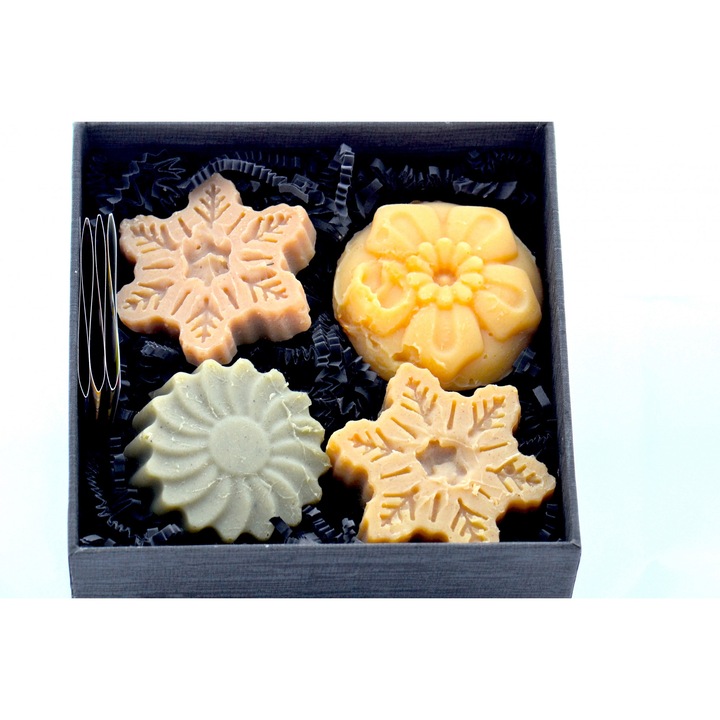 Cutia cu sapunuri Mura Jewel, editie limitata, cu cristale semipretioase