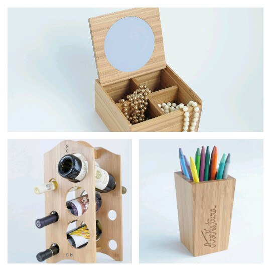 Pachet SET CADOU - 3 produse din bambus